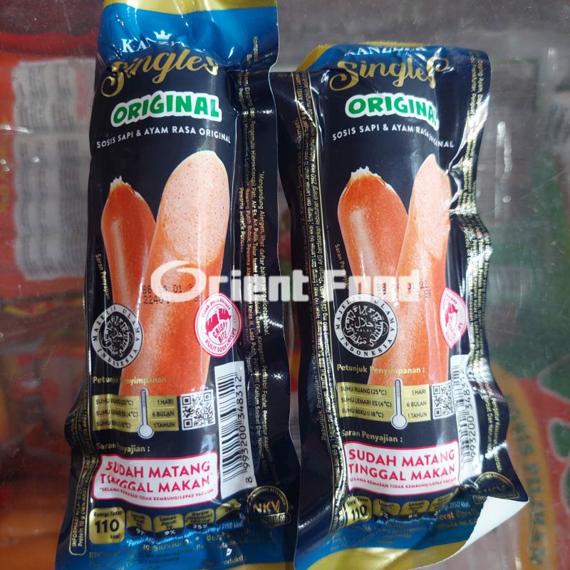 

Kanzler Sosis Singles Original (Siap Makan)