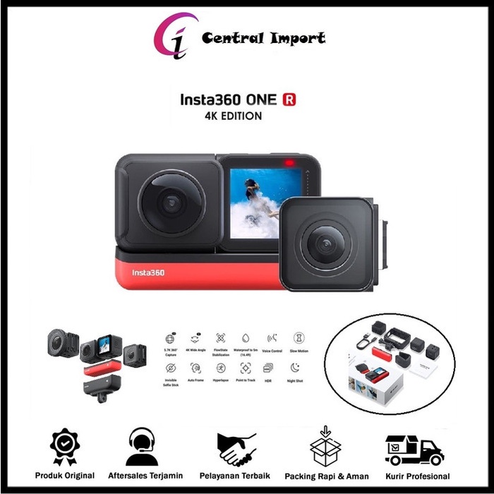 Insta360 One R Twin Edition Action Camera-Insta360 One R Twin Original