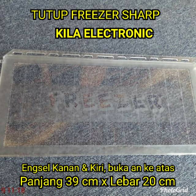 TUTUP FREEZER KULKAS SHARP 1 PINTU ORIGINAL