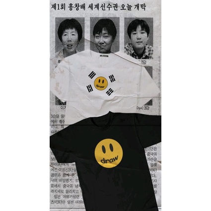 T-shirt Korea Smile Oversize