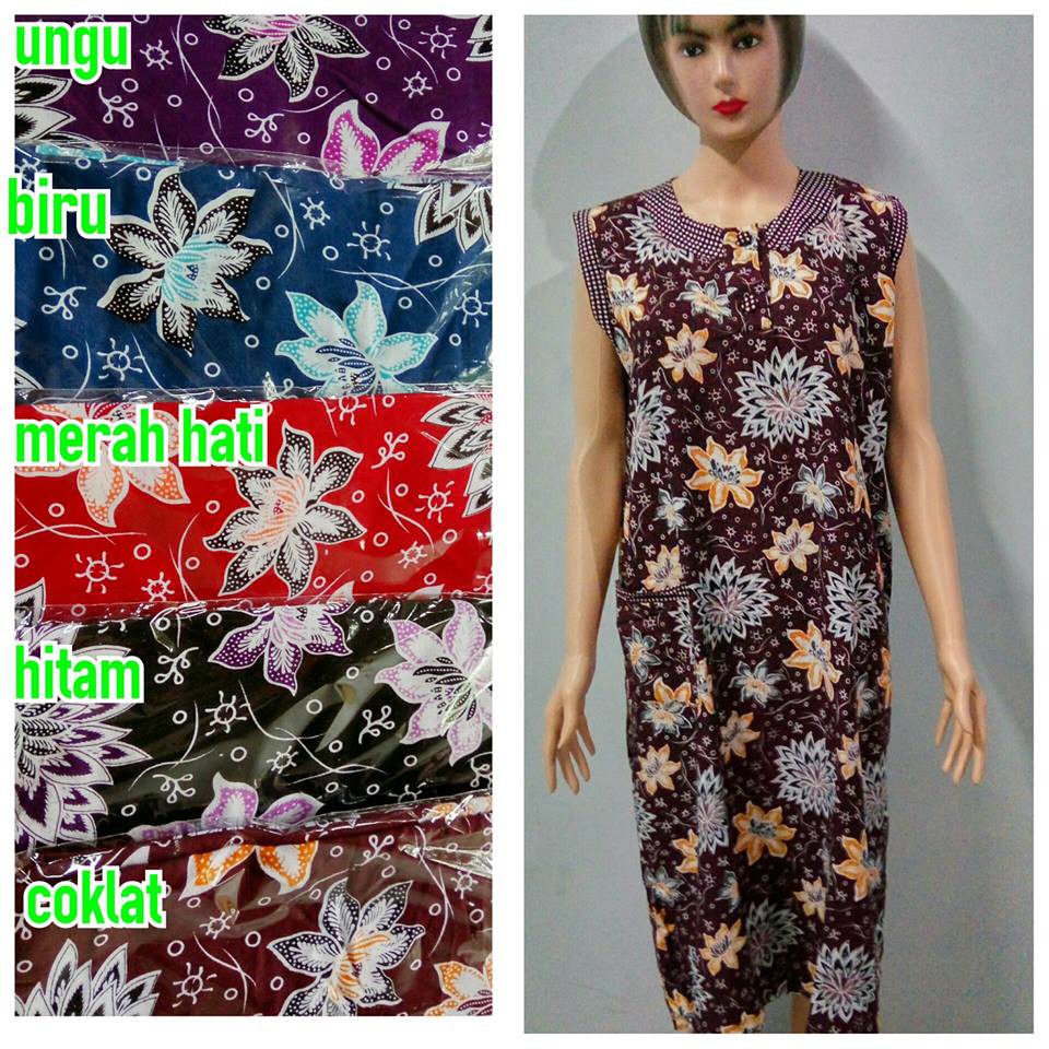 Daster Yukensi Tanpa Lengan Busui Murah Daster Gondil Murah