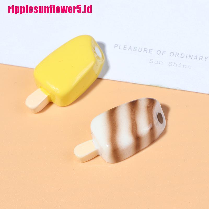 5pcs Miniatur Es Krim Popsicle Skala 1: 12 Untuk Rumah Boneka 1: 6