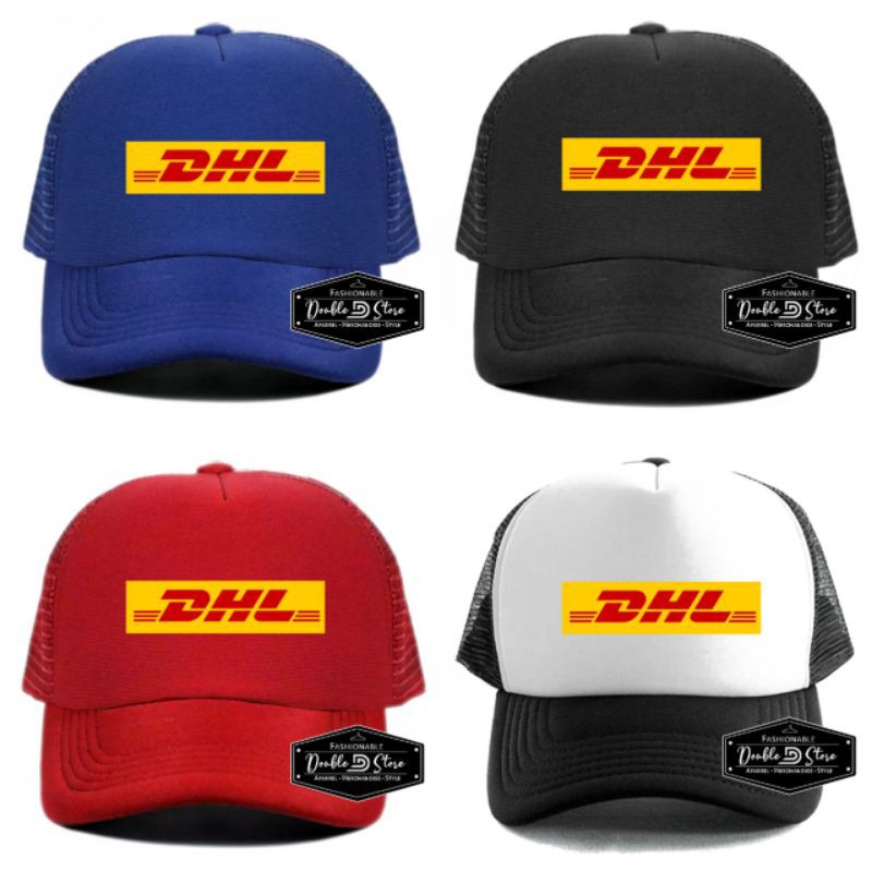 Topi DHL - Topi DHL EXPRESS - Topi Trucker DHL Express