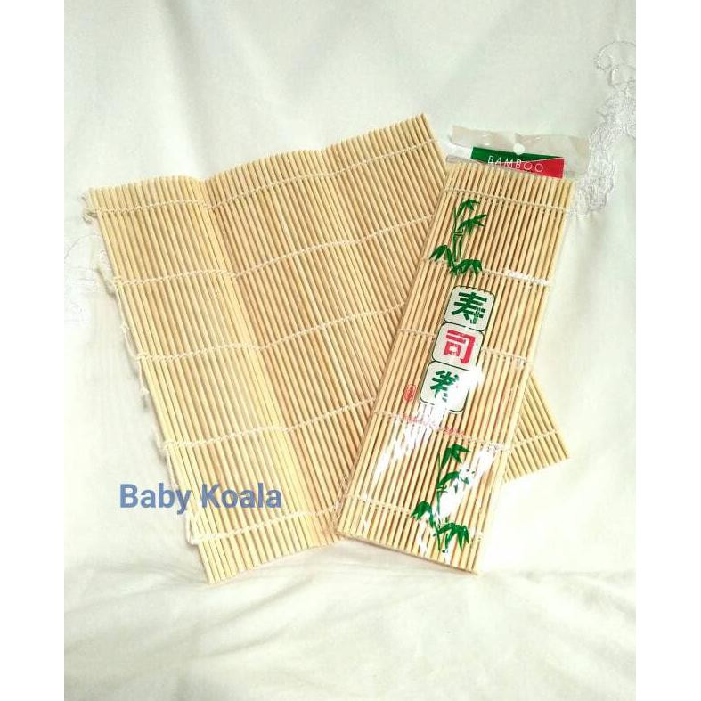 

Bamboo Mat | Bambu Penggulung Sushi/ Kimbab Sederhana - Non-Simpul