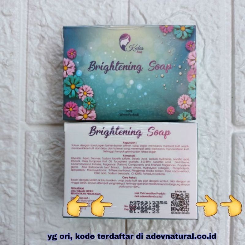 SABUN ASLI DAN GOLD JELLY PAKET KEDAS BEAUTY ORI 100% BPOM PEMUTIH KULIT WAJAH PEMUTIH KULIT BADAN