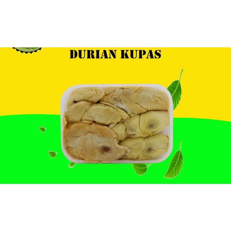 

Durian kupas medan