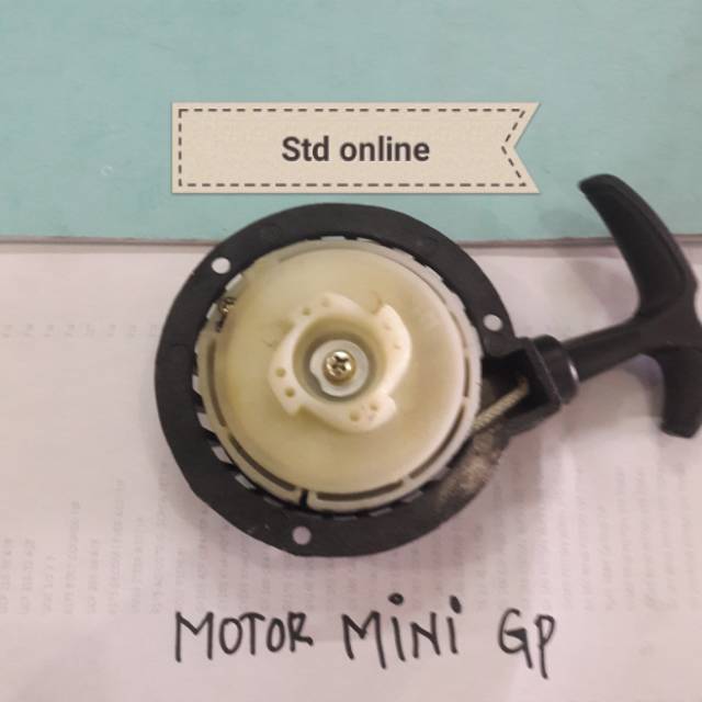 Recoil tarikan motor mini gp tarikan stater motor GP