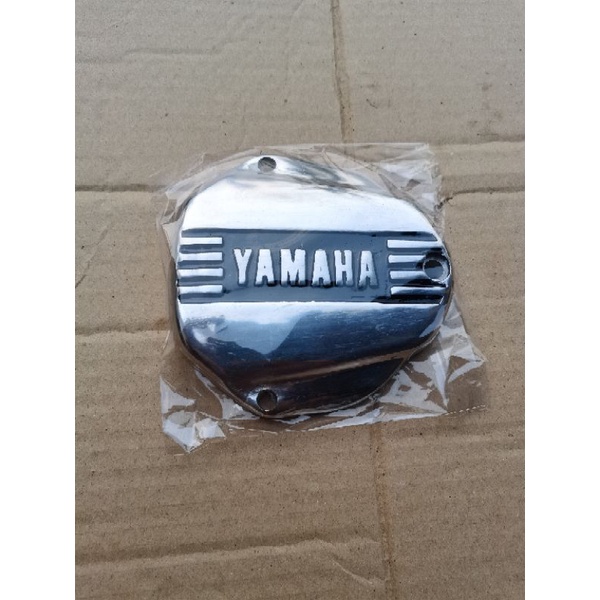 RX135 RIGHT BLOCK OIL PUMP CAP Embossed RX KING COBRA RIGHT TUBE COVER SPARE PART'S COVER OLIPOM RX 
