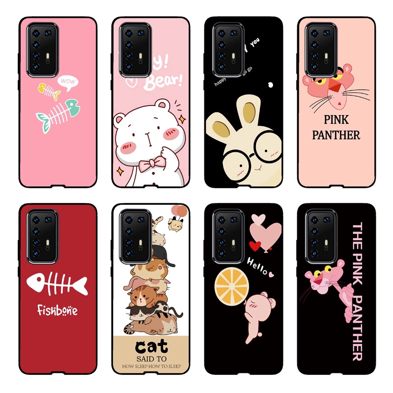 Soft Case Bahan Tpu Motif Kartun Leopard Warna Pink Untuk Vivo Y50 Y30 Z6 S6 Shopee Indonesia