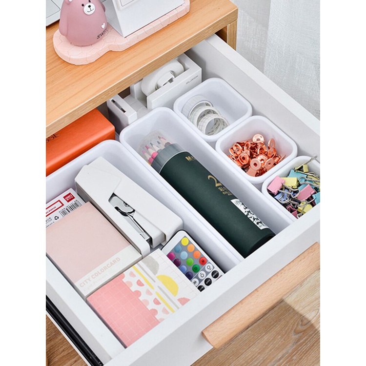 Kotak Pembatas Organizer Divider Case Penyimpanan Make Up 8 Pcs