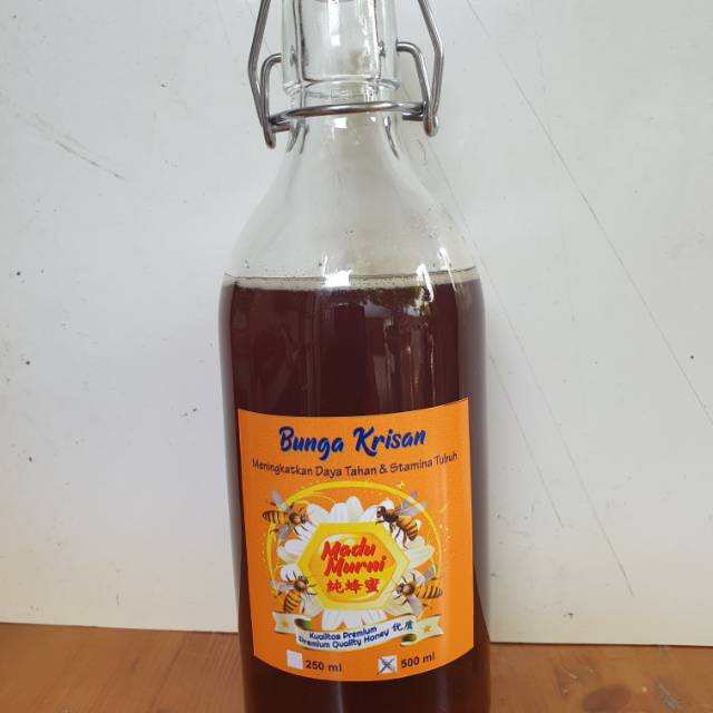 

Madu murni kualitas premium Krisan 500 ml