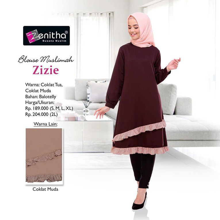 BAJU BLOUSE ZENITHA ZN ZIZIE