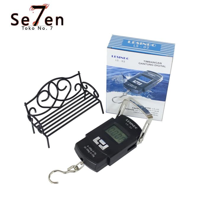 ramadhan sale Timbangan Gantung Digital Scale 50 KG Merek Lesindo LS03