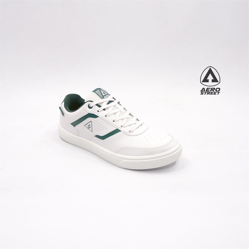 SEPATU SNEAKER PRIA DAN WANITA AERO STREET ARMY PUTIH