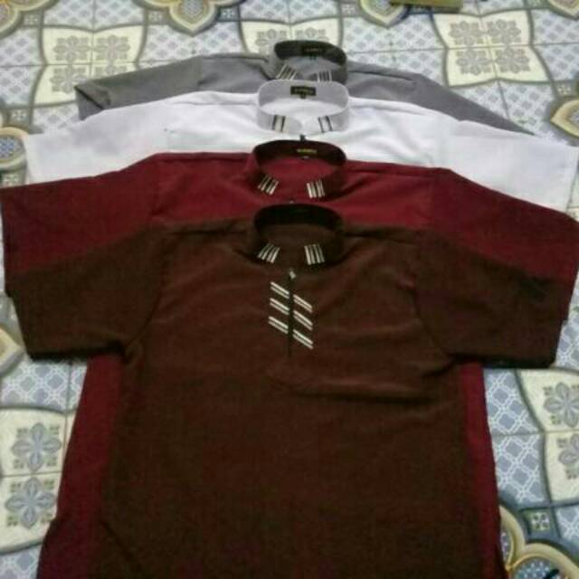 Baju koko plat SMLXL