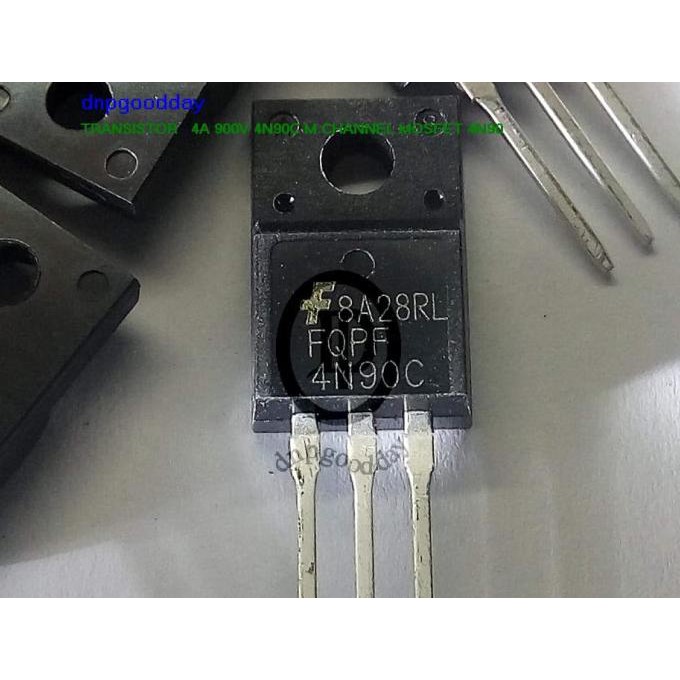 Transistor 4A 900V 4N90C M Channel Mosfet 4N90 Dnpgood11 Segera Dapatkan