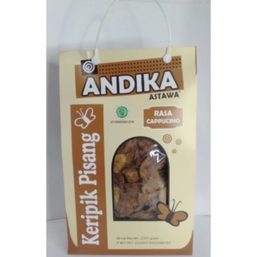 

Andika Astawa keripik pisang rasa capucino 225gr camilan oleh oleh malang lampung