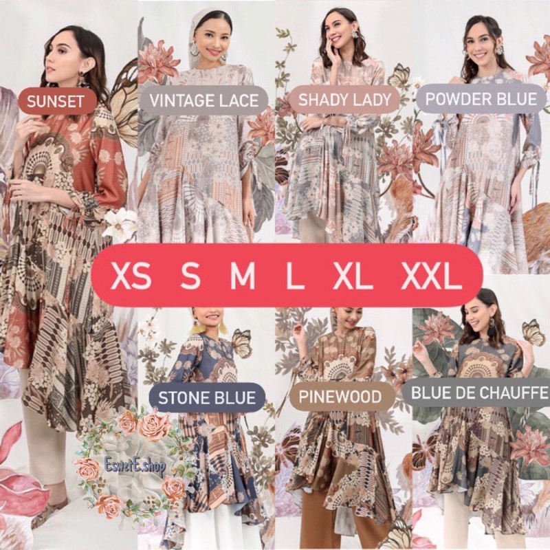 Allegra tunic by wearing klamby (SIAP KIRIM)