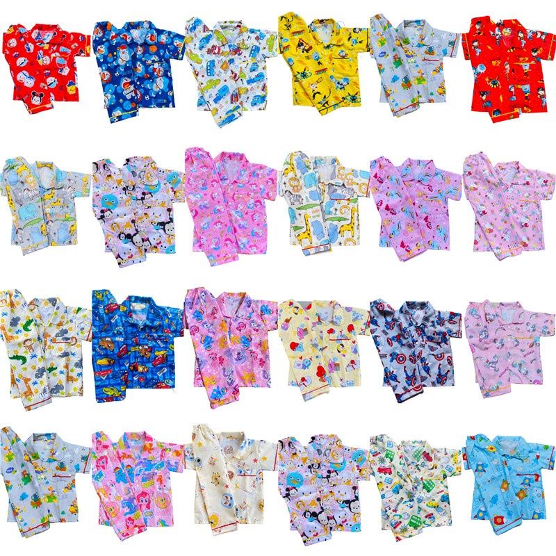 piyama size 8 usia 5-6 th