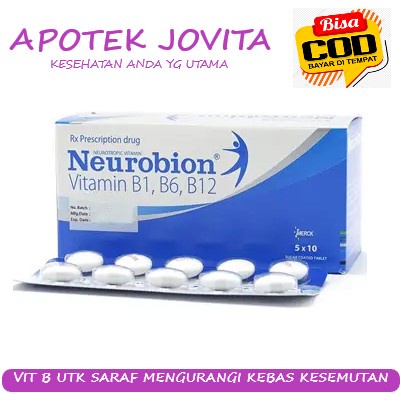 NEUROBION VIT B UNTUK SARAF DAN MENGURANGI KEBAS KESEMUTAN