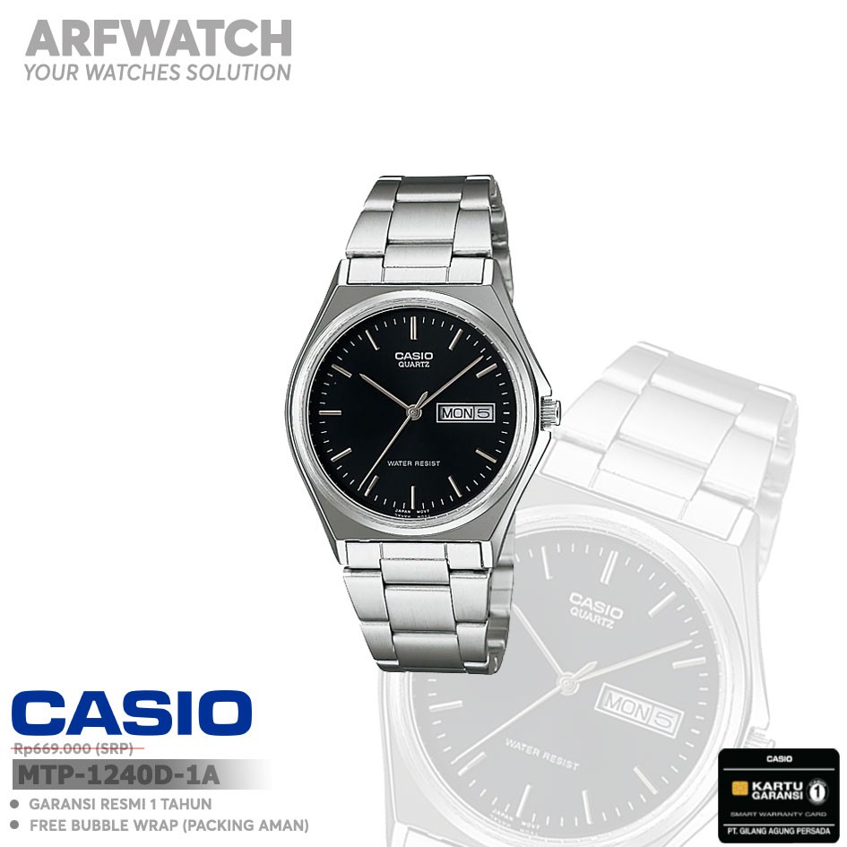 Casio General MTP-1240D-1A / -2A / -7B Original