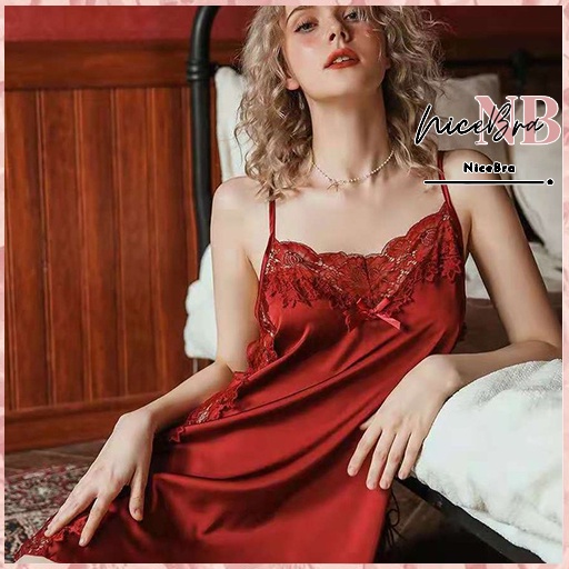 Nicebra Malam-Panjang lingerie baju tidur wanita lingerie 3062