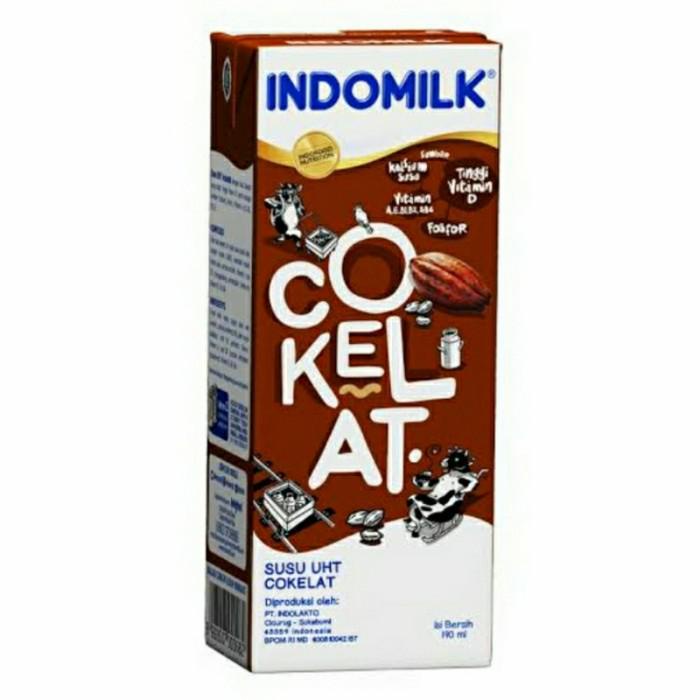 

SUSU UHT INDOMILK 190 ML. RASA : COKLAT