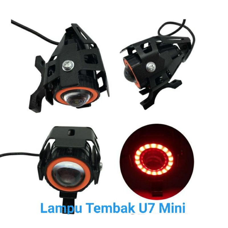 lampu sorot strobo u7 mini