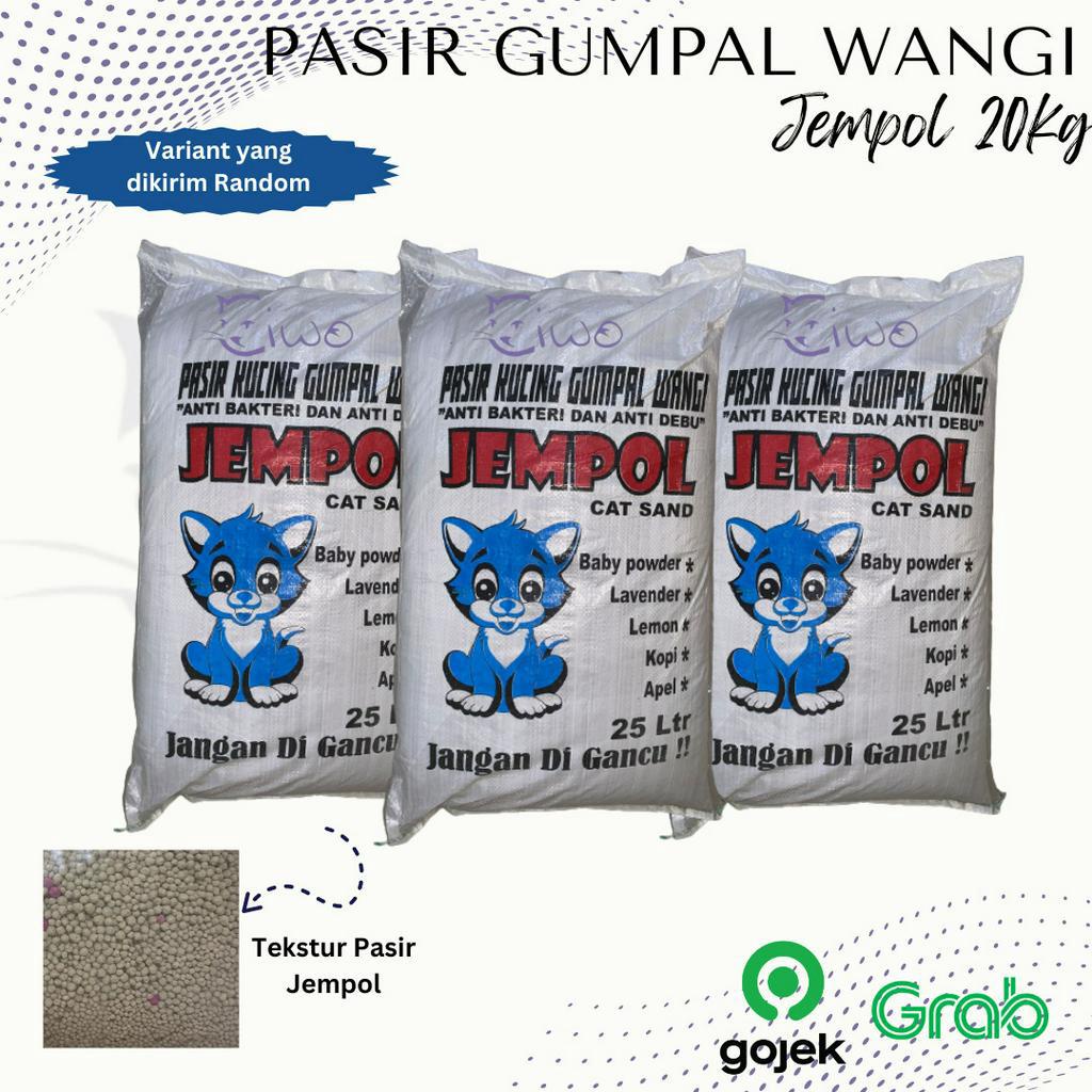 PASIR JEMPOL GUMPAL WANGI CAP JEMPOL 25L 25 L KHUSUS GOJEK