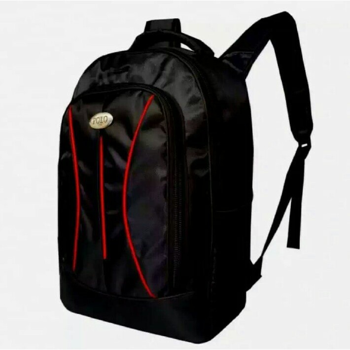 Tas ransel pol0 pria/Tas laptop/tas sekolah