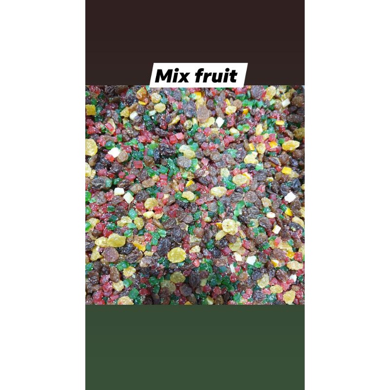 

Mix fruit 500gr