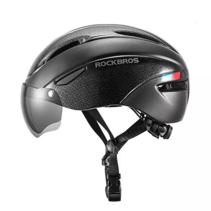 Helm ROCKBROS WT18 / Helm Sepeda ROCKBROS WT-18 -- Ready Stock - BLACK