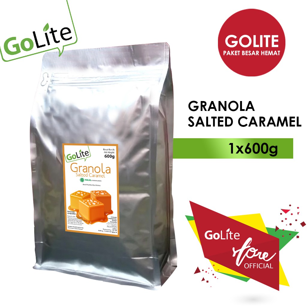 

GoLite Granola Salted Caramel 600gr