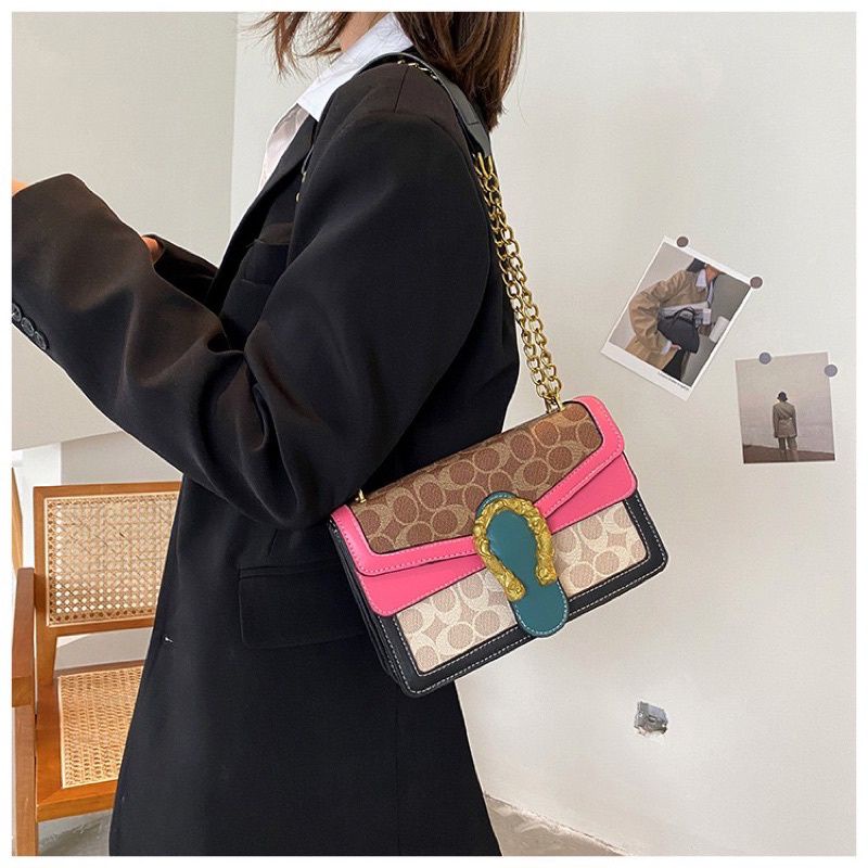 TL 3129 TAS WANITA IMPORT TAS SELEMPANG TAS MEWAH BRANDED IMPORT MURAH MERIAH