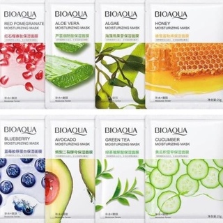 BI0AQUA Masker Buah Kaya Rasa Masker Wajah Rasa Buah