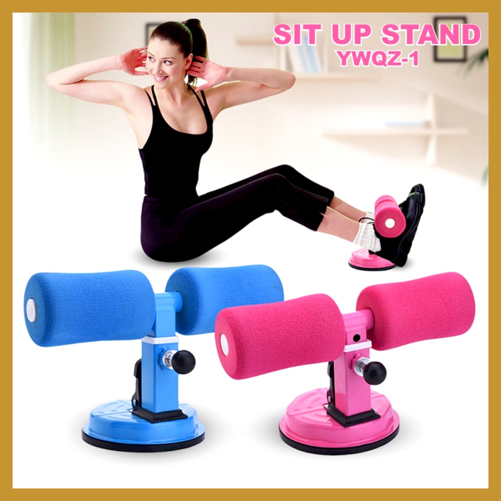 Alat Bantu Sit Up Bench Fitness Gym Yoga Alat Bantu Penahan Kaki Sit Up Stand Holder GOSHOP88