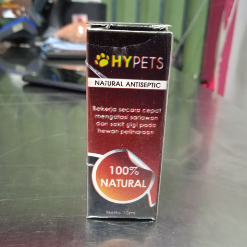 Hypets 10ml Obat Sariawan dan Bau Mulut Hewan