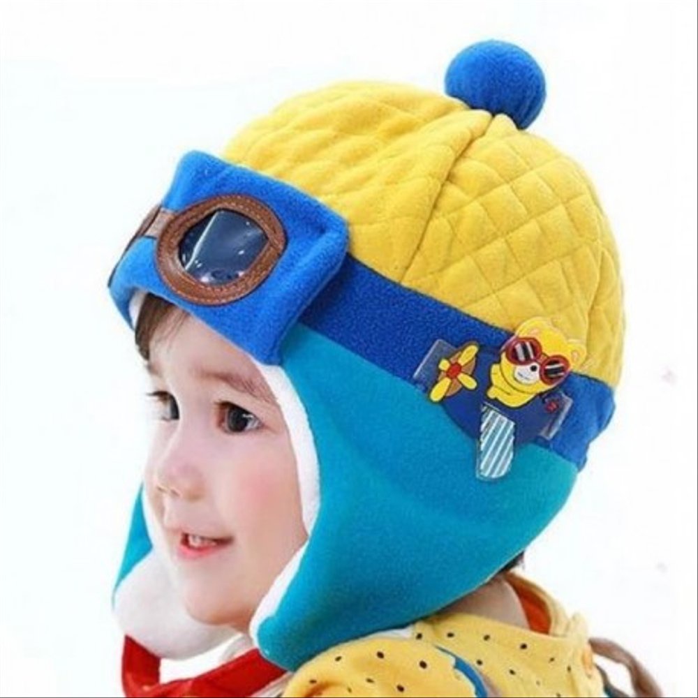 topi bayi topi pilot model terbaru / TOPI PILOT BAYI TOPI PILOT ANAK IMPORT KUPLUK BAYI BEANIE HAT