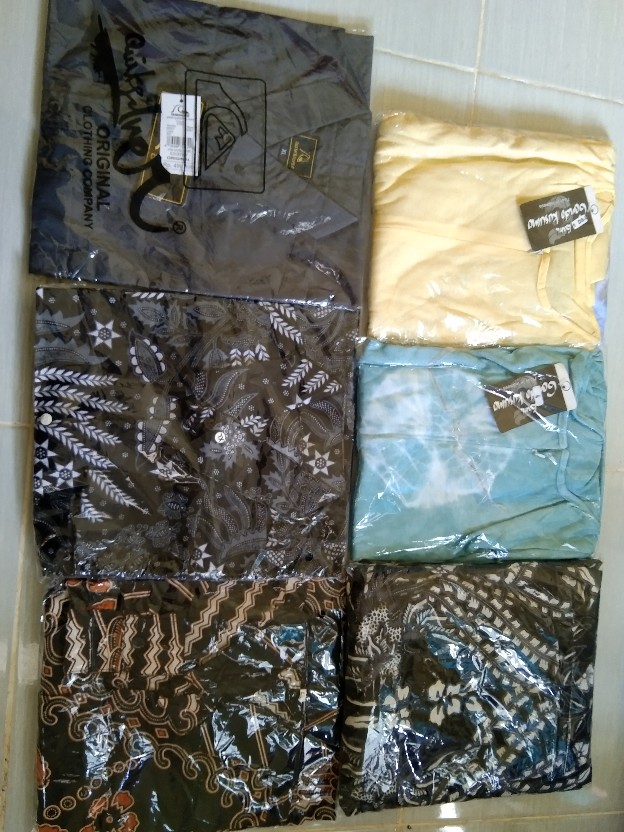 Batik Couple Gamis Maura Couple - Sania Ruffle Batik Couple Ori Ndoro Jowi Dnt Garansi Termurah