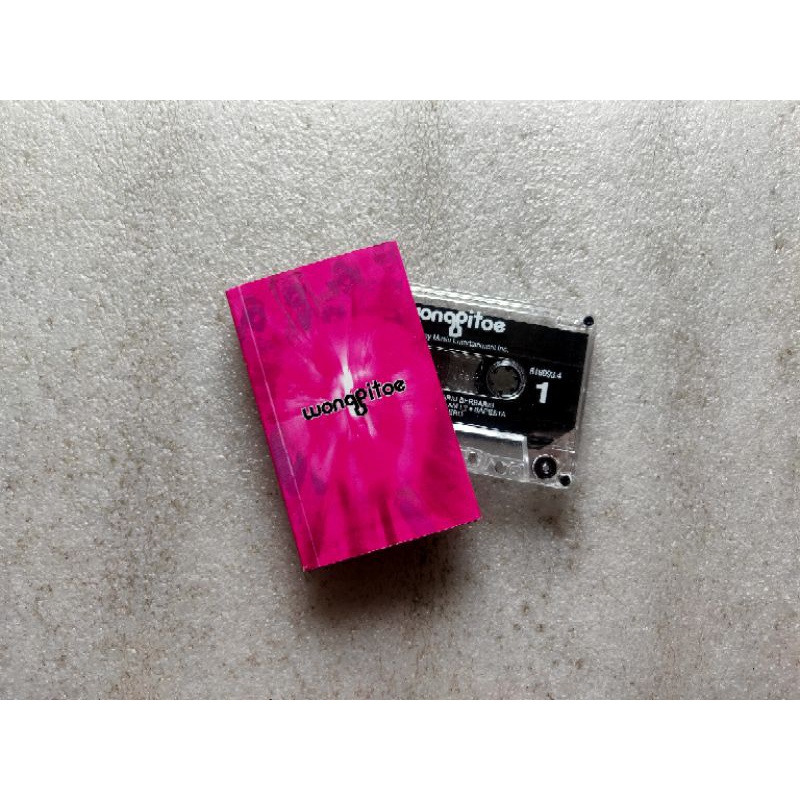 kaset pita Indonesia pop rock WONG PITOE wong pitoe not kaos