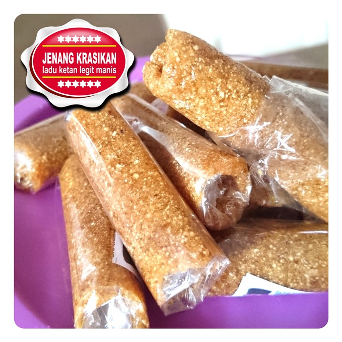

jenang krasikan ladu ketan jajanan pasar untuk hidangan pesta asli enak isi 1kg