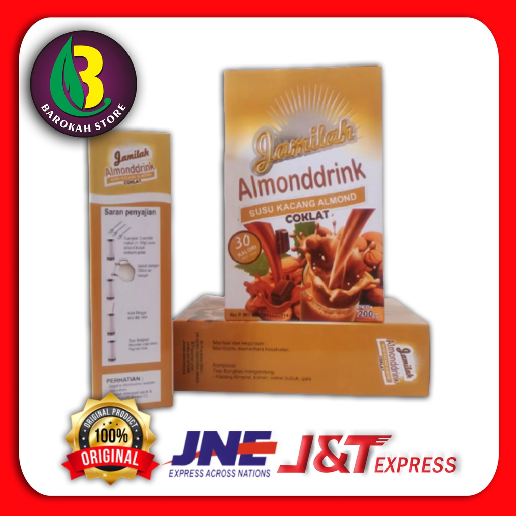 

SUSU ALMONDDRINK JAMILAH COKLAT / SUSU ALMONDDRINK / SUSU ALMOND / SUSU KACANG ALMOND / ALMONDDRINK