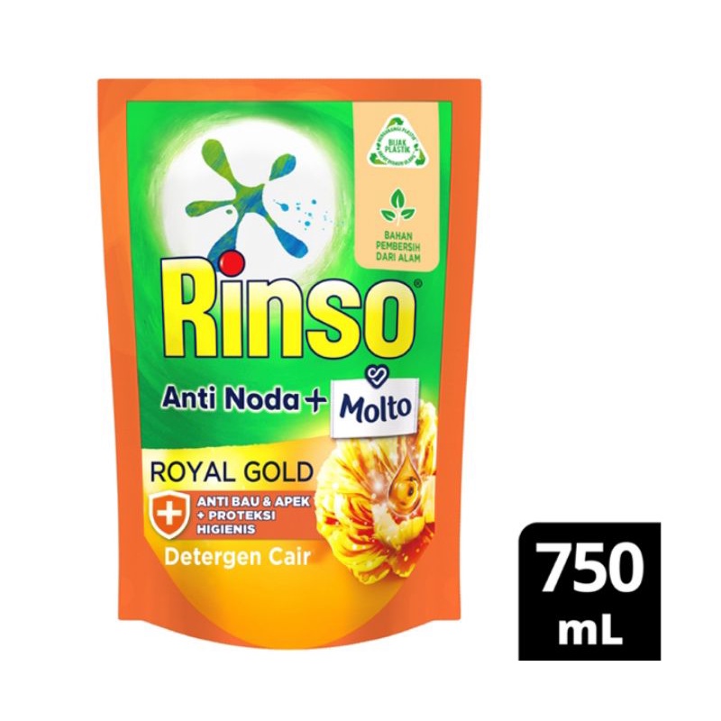 RINSO MOLTO 510ML RINSO CAIR DETERJEN CAIR
