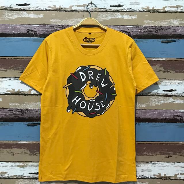 Kaos Distro Tshirt Terlaris DREW HOUSE Original Pria Wanita