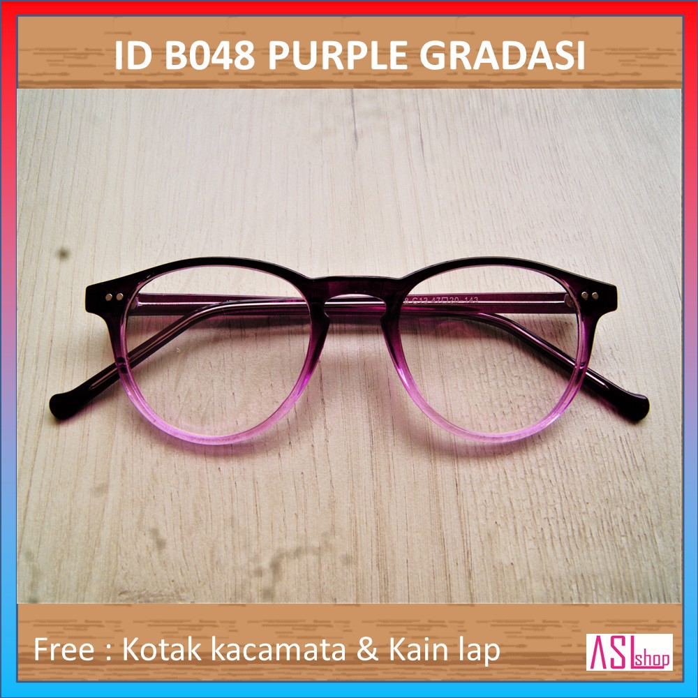 FRAME DAN KACAMATA MINUS KOREA (KODE : ID B048)