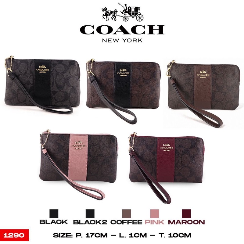 DOMPET KARTU POUCH WANITA IMPORT/ POUCH COACH