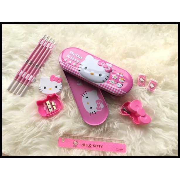 

Kotak Pensil / Stationary Set Hello Kitty Ori