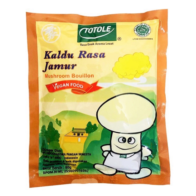 Totole Kaldu Rasa Jamur Bumbu Masak 40 Gram dan 80 Gram Halal