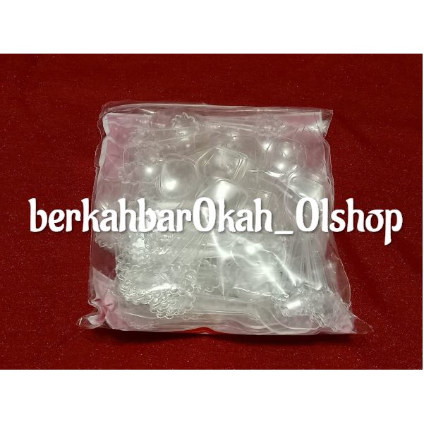 SEDANG DISKON SENDOK PLASTIK AGER BENING ISI 100