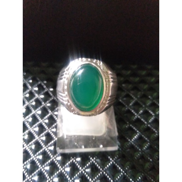 Batu akik Ijo garut ohen natural 100%